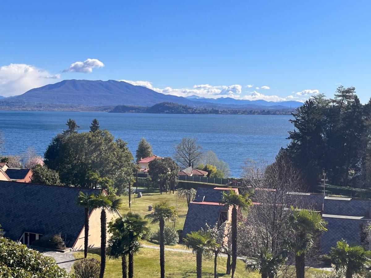 Vsc Apartment - Appartamento In Villa Storica Vista Lago E Piscina Lesa Zewnętrze zdjęcie