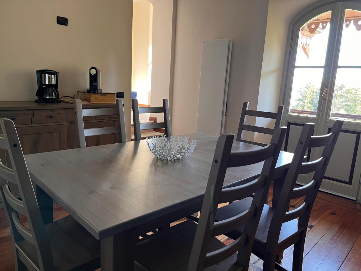 Vsc Apartment - Appartamento In Villa Storica Vista Lago E Piscina Lesa Zewnętrze zdjęcie