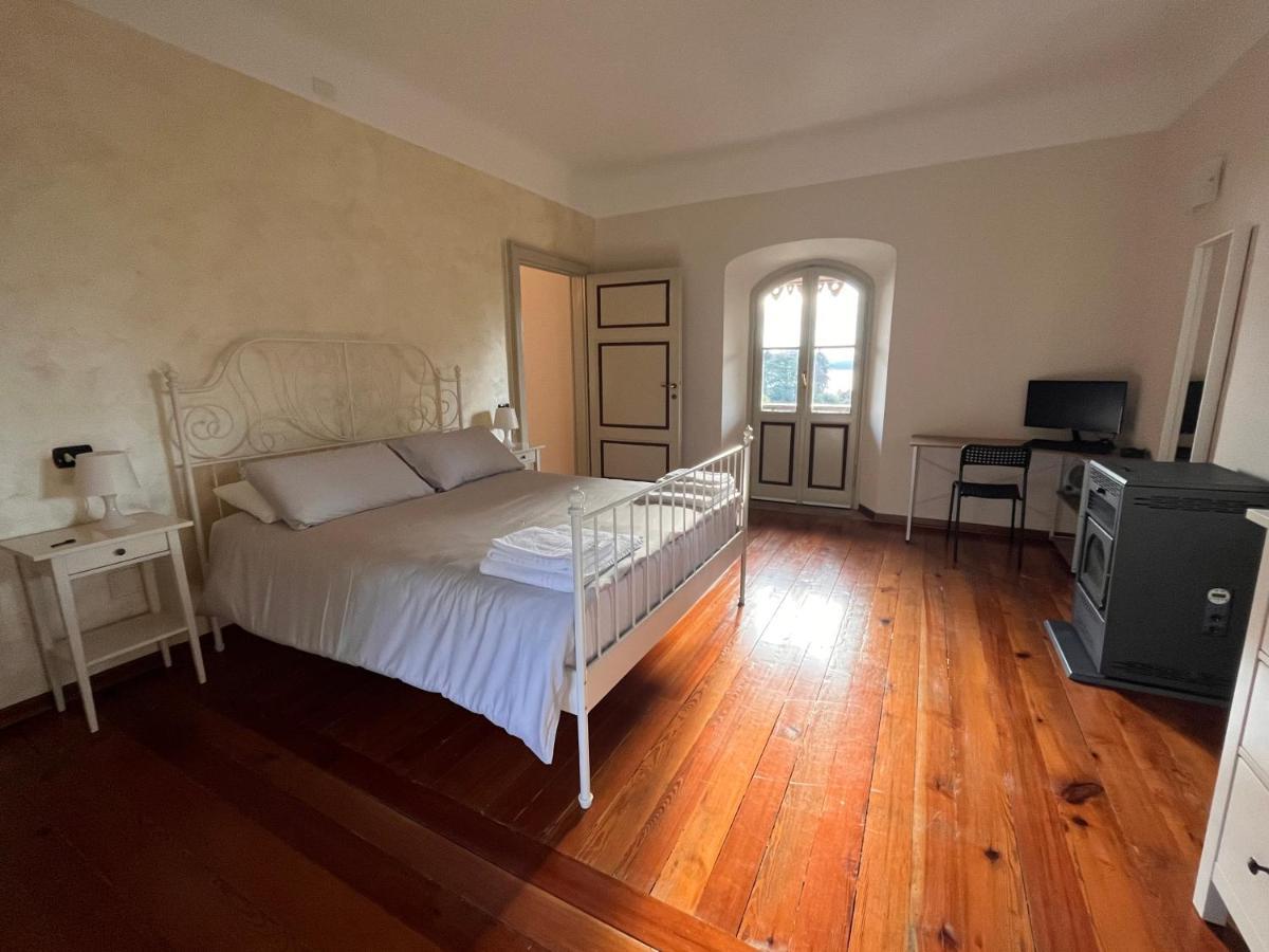 Vsc Apartment - Appartamento In Villa Storica Vista Lago E Piscina Lesa Zewnętrze zdjęcie