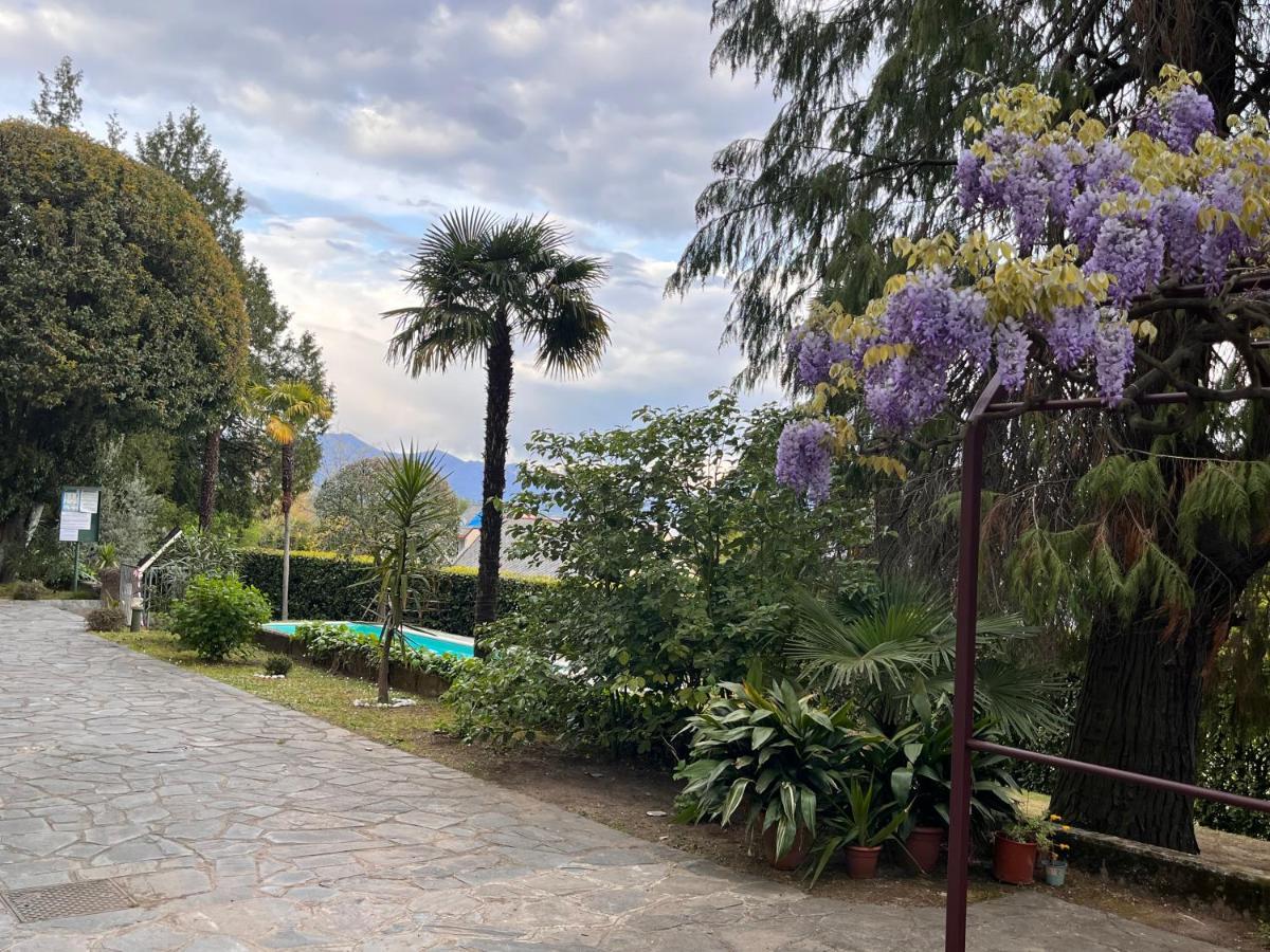 Vsc Apartment - Appartamento In Villa Storica Vista Lago E Piscina Lesa Zewnętrze zdjęcie